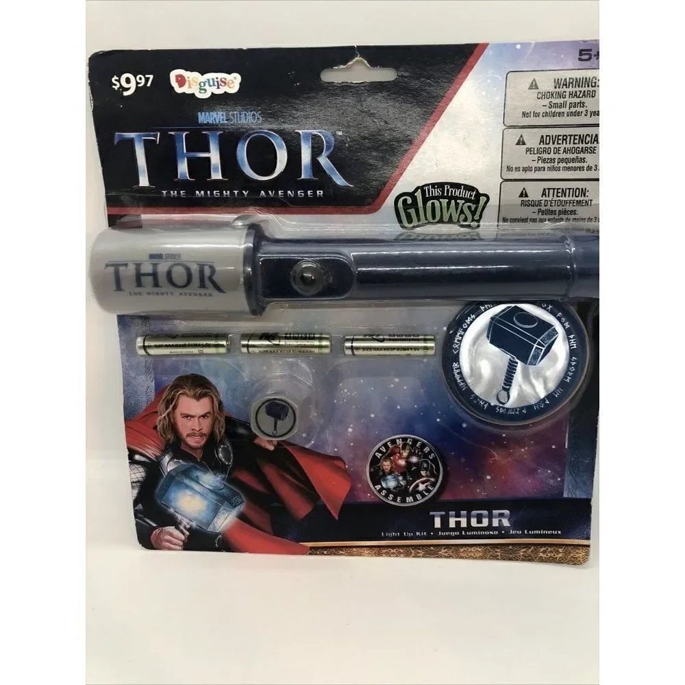 NIB, Thor, The Mighty AvengersFlashlight Light-Up
